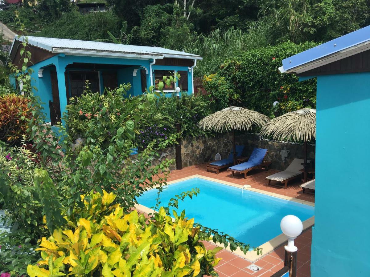 LES VILLAS PAMEYAQUE 2 F2 et 1 F3 de 140m2 avec piscines et vue imprenable sur la mer Riviere-Salee Extérieur photo
